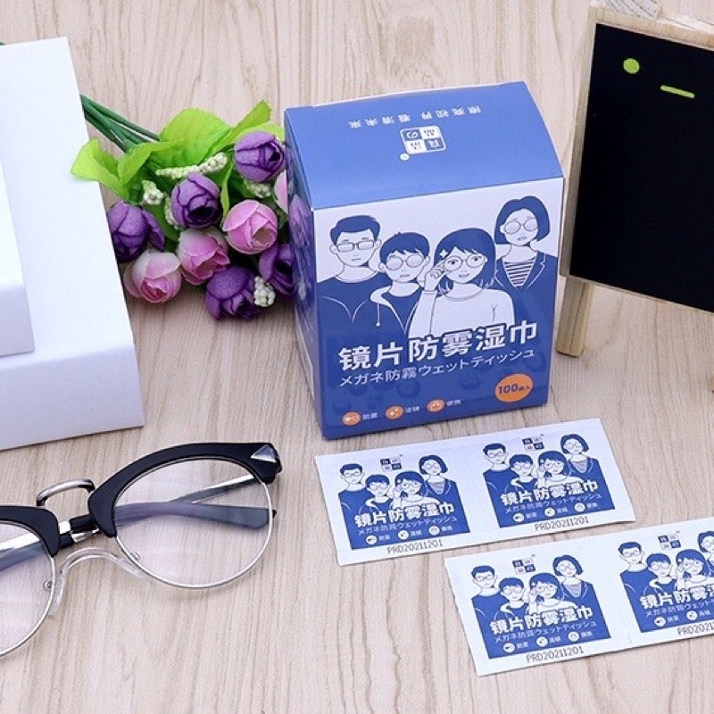 Giấy lau kính nội địa Nhật. giúp lau sạch mặt kính chống bám hơi và bụi bẩn, dùng cho cả laptop, điện thoại..