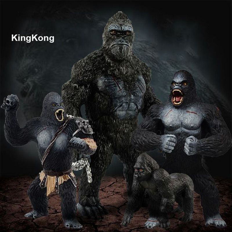 Mô Hình Đồ Chơi King Kong Gorilla Quà Tặng Giáng Sinh Cho Trẻ Em Và Người Lớn