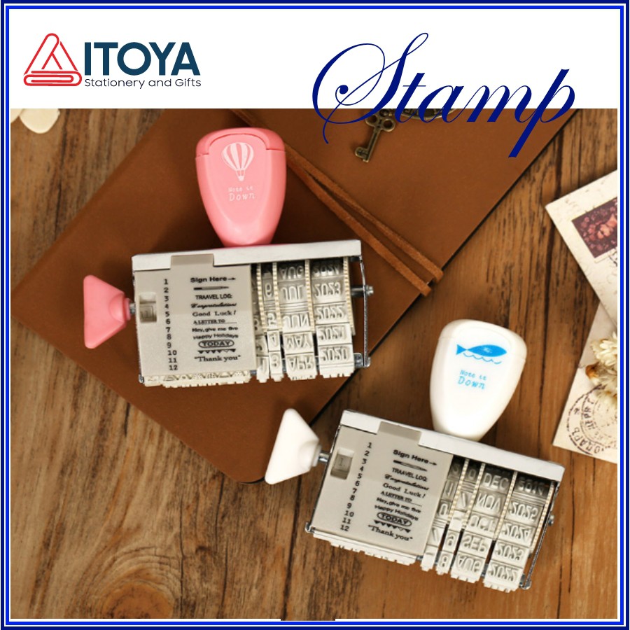 Dấu đóng stamp text & date Shopee Việt Nam