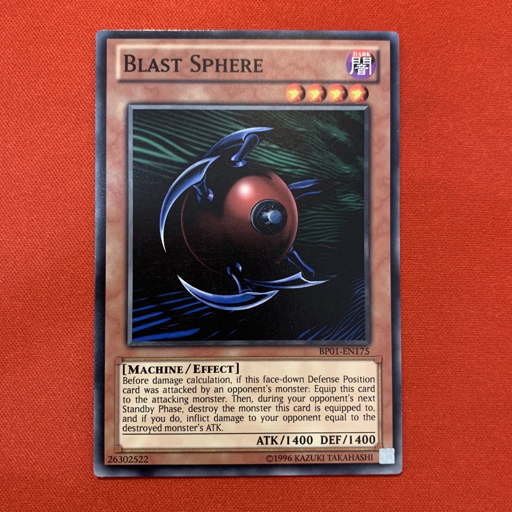 Th Bi Yugioh Chnh Hng] Blast Sphere | Shopee Vit Nam