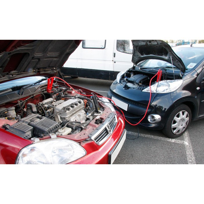 Dây câu bình Acquy ô tô cao cấp, khởi động ắc quy xe hơi 2000A*4 mét, Hàng chất lượng số 1