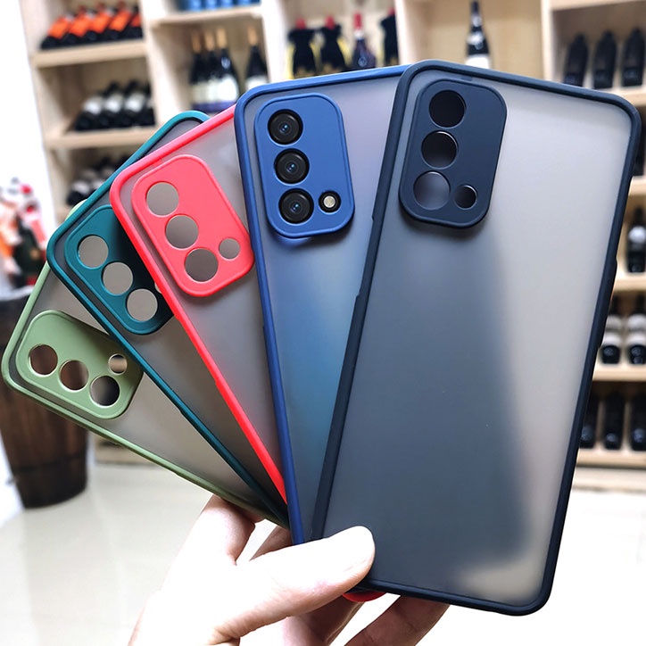 Ốp điện thoại nhám chống sốc cho OPPO A78 A77 A77s A57 A58 A38 A18 A96 A76 A95 F11 Pro A53 A33 A93 Reno 4 Pro 4G 5G 2022 2025