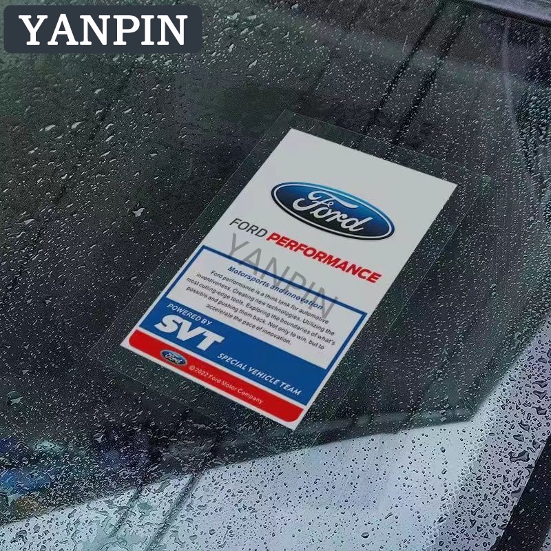 Ford Miếng Dán Tĩnh Điện Trang Trí Kính Chắn Gió Cho Xe Hơi Raptor Everest  Escape Ranger Ecosport