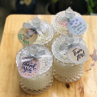 Nến Thơm Hũ Pha Lê | Quà Tặng | Hương Thơm Sang | Thư Giãn 200ml