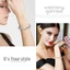 Blg Vòng Tay Đá Pha Lê Khối Lập Phương Bắc Ánh Sáng Lấp Lánh Dễ Phối Đồ Làm Quà Tặng Valentine Birt