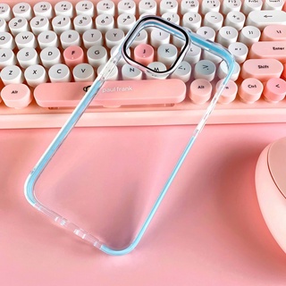 Ốp phối viền màu lưng trong cao cấp chống sốc Iphone 13/ 13Pro/ 13Promax