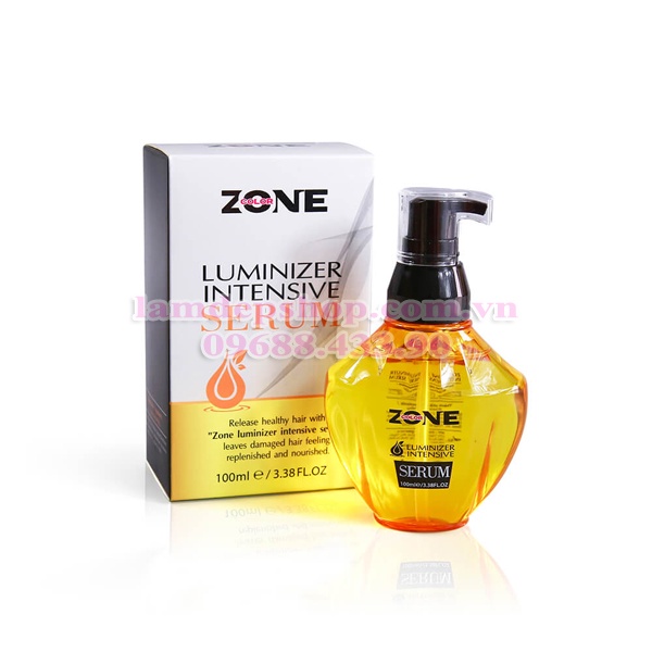 Dưỡng bóng tóc - Zone Luminizer Intensive serum - Serum tái tạo độ bóng tóc (100ml)