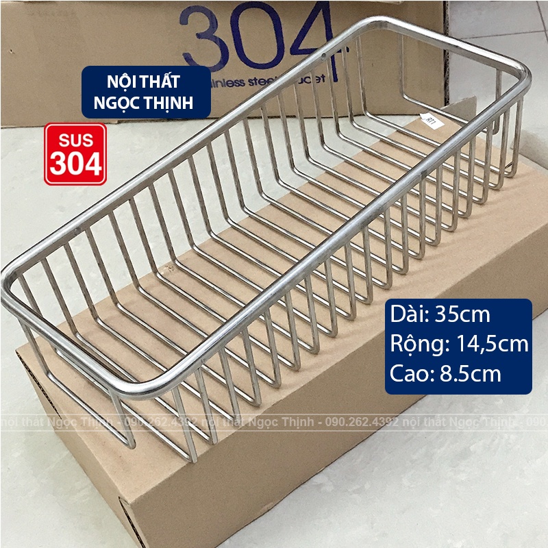 [LOẠI 1 - INOX ĐẶC DÀY] Kệ Rổ Đa Năng Inox 304 Cao Cấp RT-1 phôi inox ...