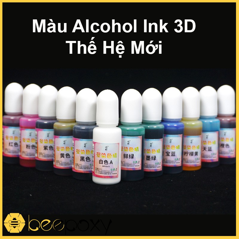 Màu Alcohol Ink Tạo Hiệu Ứng Loang Bề Mặt Làm Handmade Thế Hệ Mới ...
