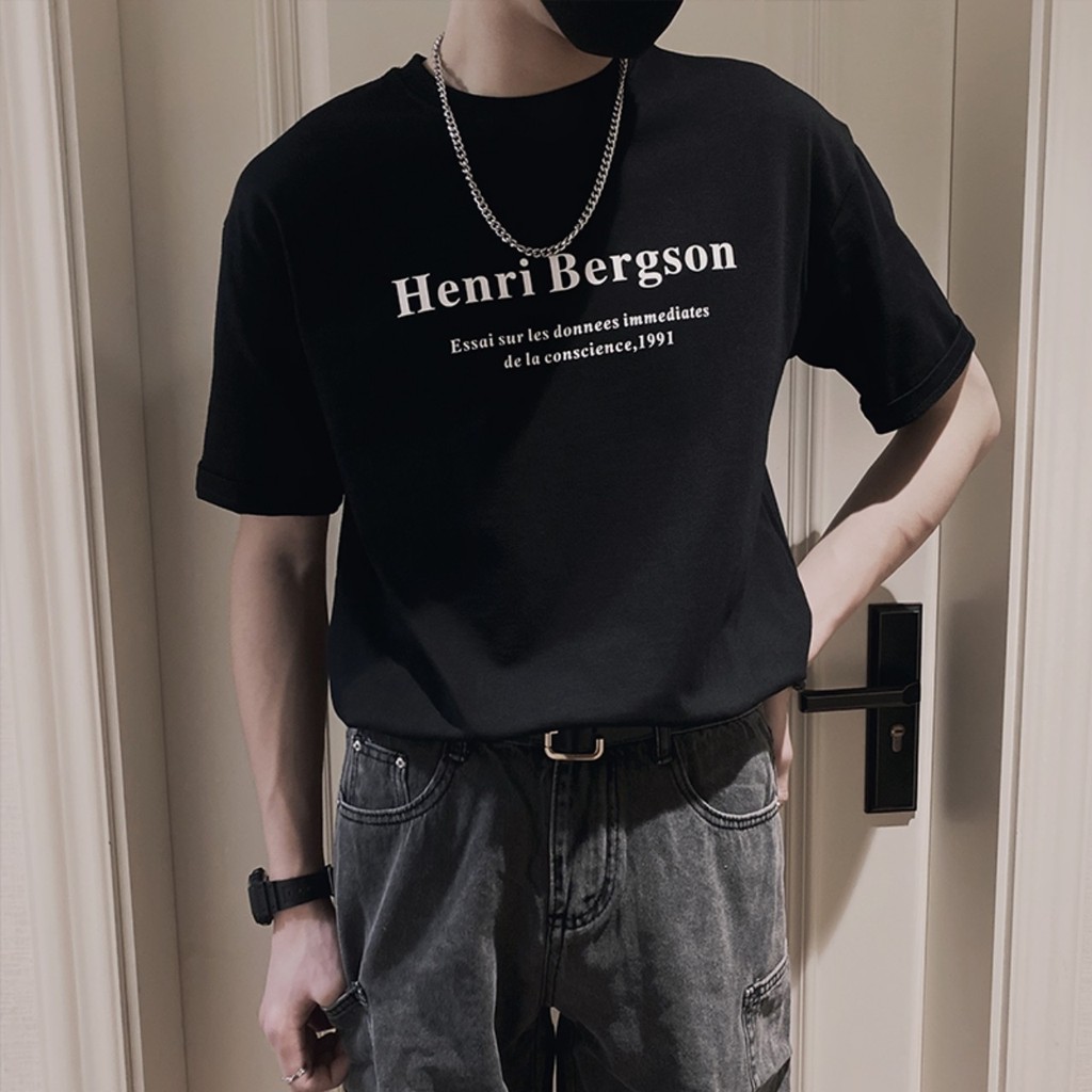 Áo thun Stee Cổ tròn HENRIBER Localbrand ICVCVNI Unisex Cotton