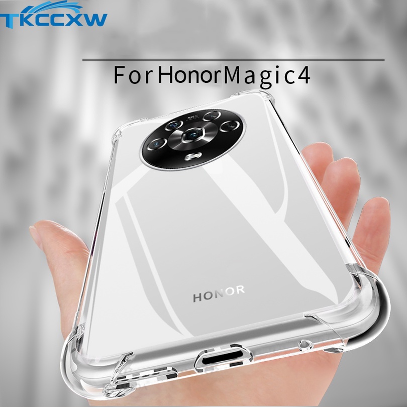 Ốp Điện Thoại Silicon Trong Suốt Chống Sốc Sang Trọng Cho Honor 50 60 SE 50 60 Pro Magic 4 Pro