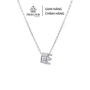 Dây Chuyền Bạc Vương Miện Nữ Hoàng - Minh Canh Jewelry