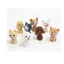 FANIELLAPOWELL 1 Cái gật đầu cho chó con Đồ chơi xoay xe Vinyl dễ thương