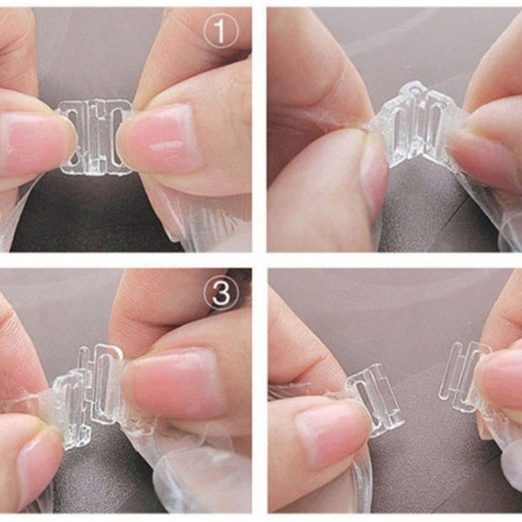 Miếng Dán Ngực Silicon Nâng Ngực Cài Trước Kèm Dây Trong 4949
