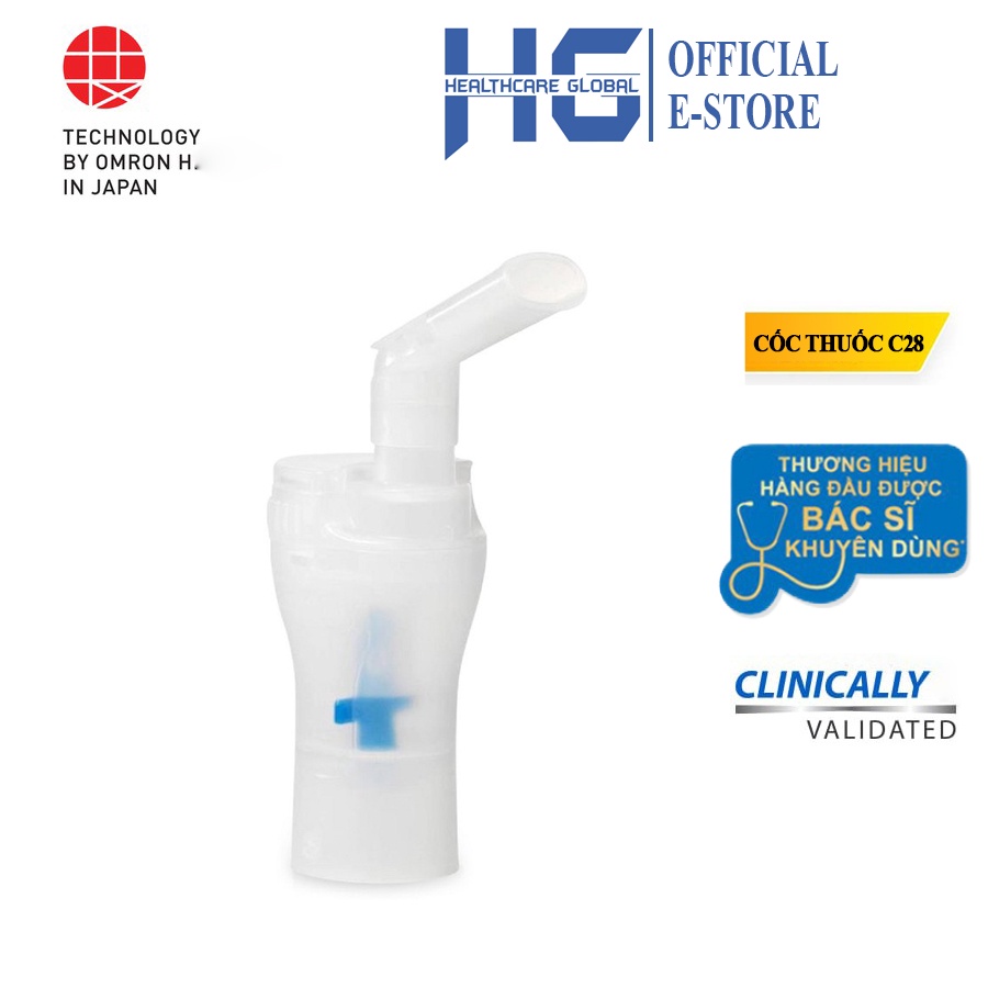 Ảnh Cốc Đựng Thuốc Dành Cho Máy Xông Khí Dung Omron | C801, C801KD, C803, C28, C29, C101, C900 - Hàng Chính Hãng 3