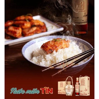 Nước mắm Tĩn độ đạm 40N 500ml, nước mắm rin nguyên chất cá cơm truyền thống