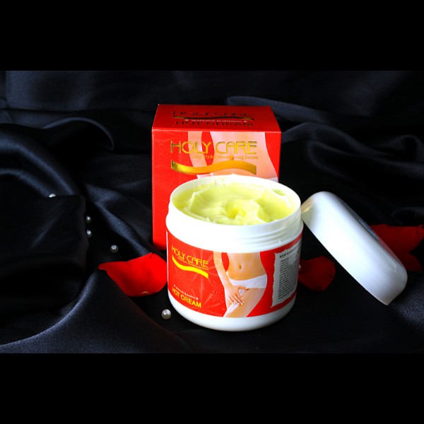 [Tặng kèm bông phấn]Kem tan mỡ cao gừng Hot Cream Holy Care 300g DATE 9/2026