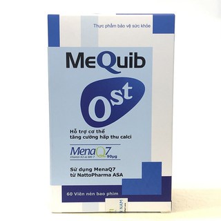 MEQUIB OST ( 60 viên nén Bổ sung canxi ) | Shopee Việt Nam