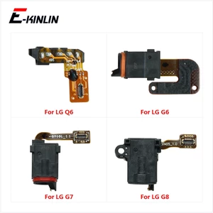 Tai Nghe Jack Cổng Kết Nối Tai Nghe Âm Thanh Cáp Mềm Cho LG Q6 Plus Q6a G6 G7 G8 ThinQ G8S Nhung G9 G900N Thay Thế Các Bộ Phận