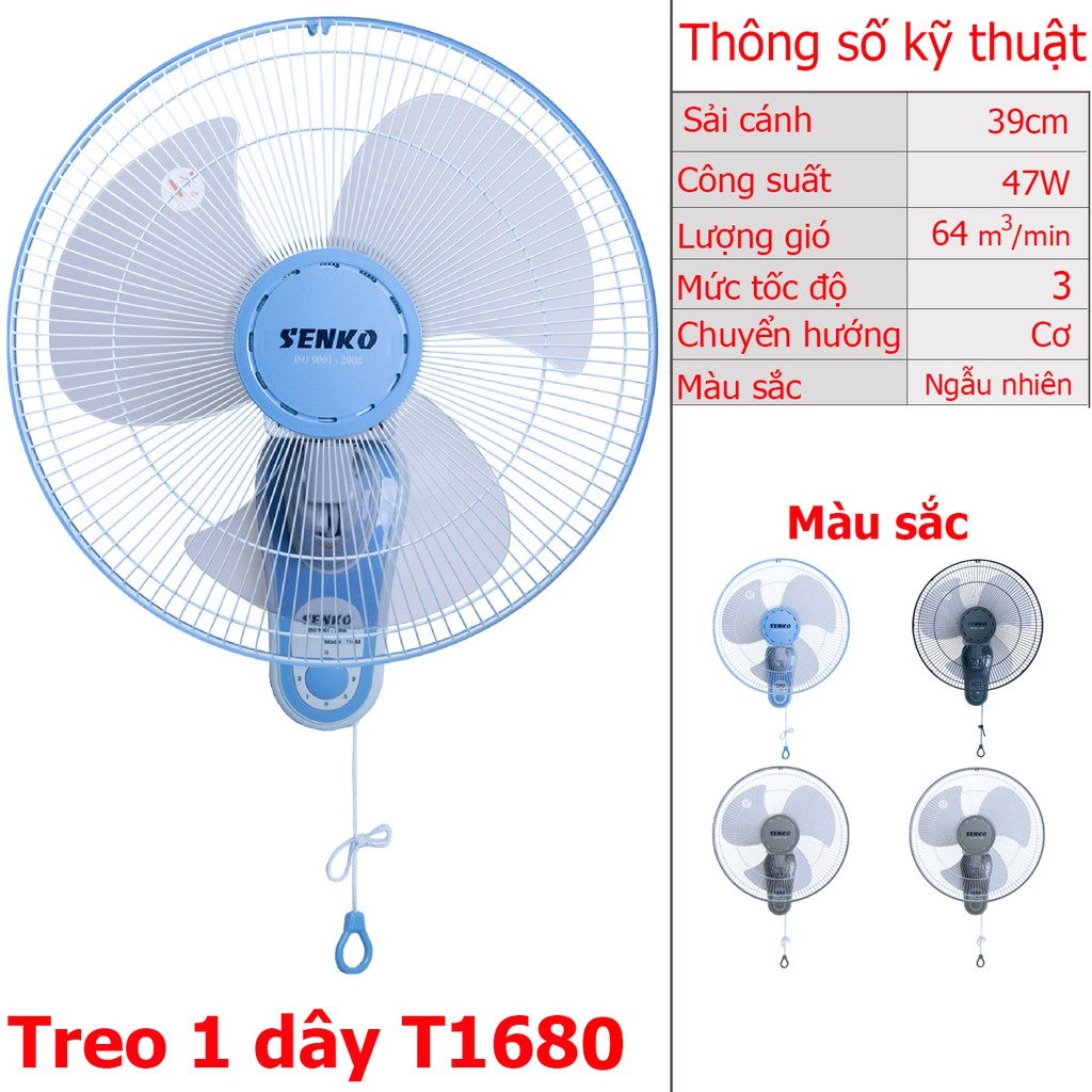 Công Suất Quạt Treo Tường Senko - Giải Pháp Làm Mát Tối Ưu Cho Mọi Không Gian