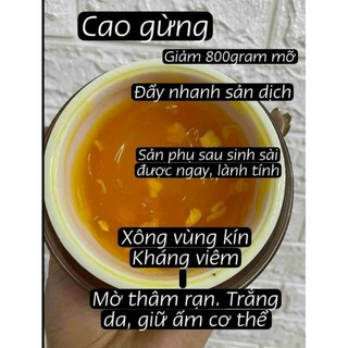Cao gừng tan mỡ hoàng cung ( chính hãng)