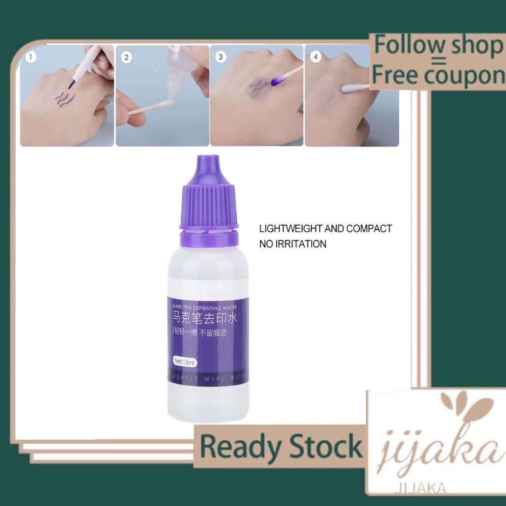 15ml Mark Pen Mark Removal Erasing Liquid Marker Tool Eraser Cleanser