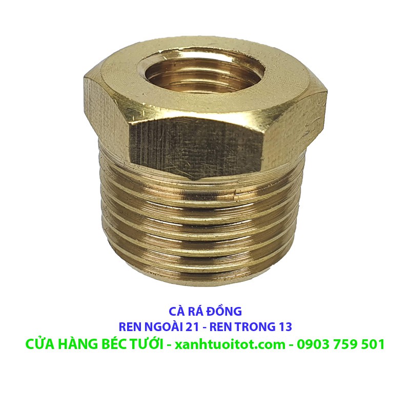 Bộ 2 cái CÀ RÁ ĐỒNG REN NGOÀI 21 REN TRONG 13 | Shopee Việt Nam