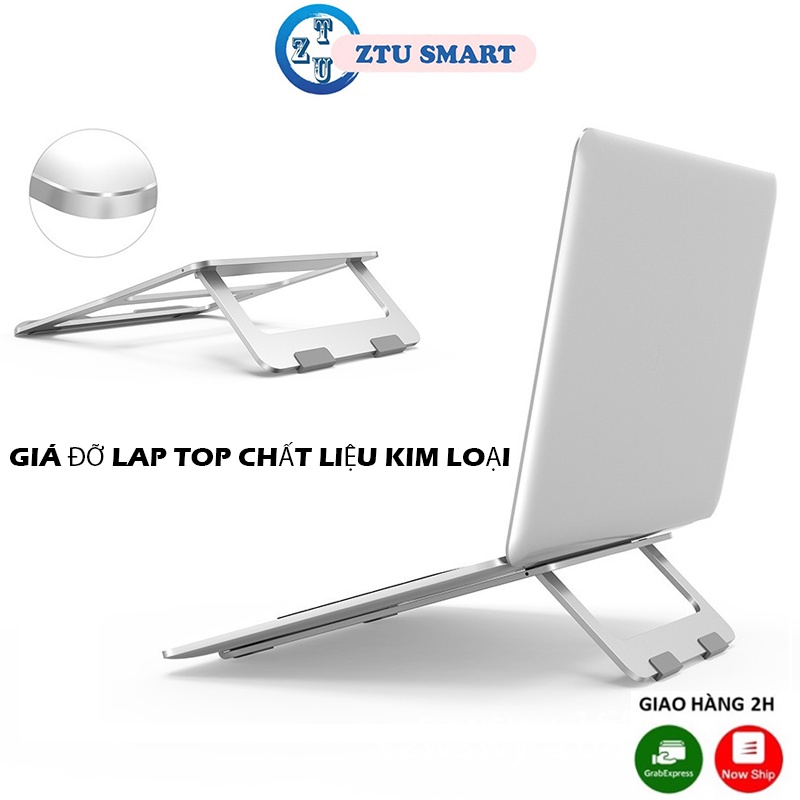 Mô tả Giá đỡ laptop Ztu Smart Z13 bằng nhôm nguyên khối siêu mỏng nhẹ dùng cho laptop - 1
