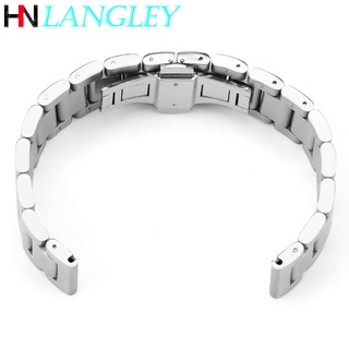 MONTBLANC Dây Đeo Đồng Hồ 21mm 23mm 16mm 18mm 20mm 22mm 24/26mm Bằng Thép Không Gỉ