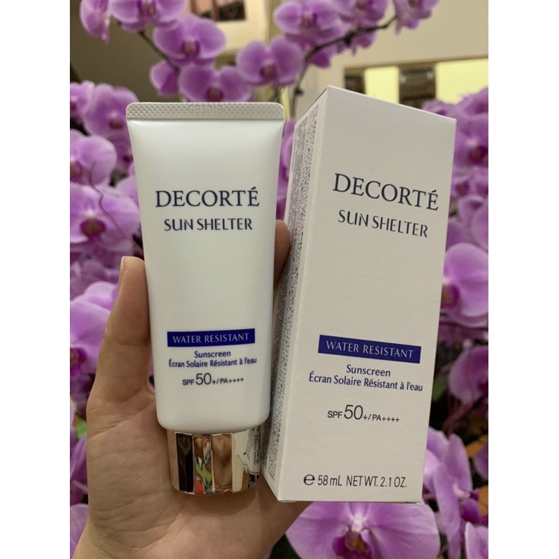 Kem Chống Nắng COSME DECORTE Sun Shelter Water Resistant 58ml Shopee