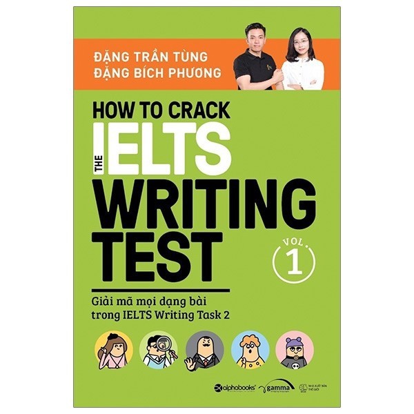 Sách - How To Crack The Ielts Writing Test - Vol. 1 - AlphaBooks