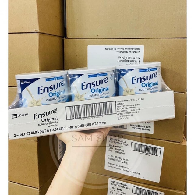 Sữa bột Ensure ® Powder 400g Shopee Việt Nam