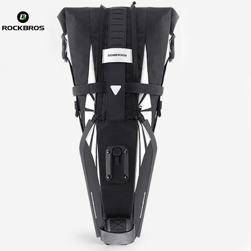 [Mã CLS2403F giảm 30k đơn 150k] ROCKBROS Waterproof Bicycle Bag 8L Large MTB Road Trunk Bike Accessories