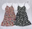set 2 món áo croptop mix váy 2 dây
