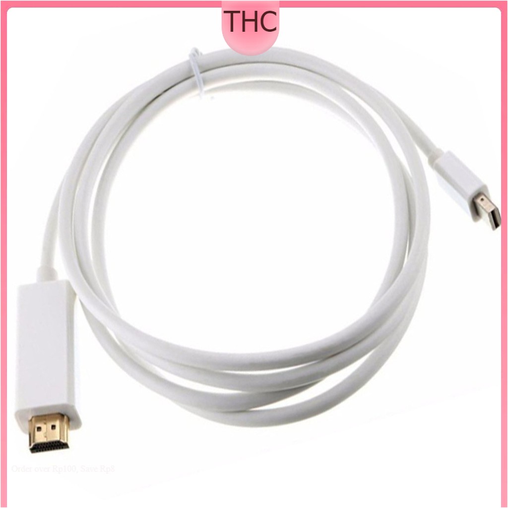 Dây cáp chuyển đổi Mini Displayport sang HDMI dài 1.8m | Shopee Việt Nam