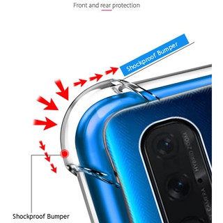 Ốp điện thoại mềm OPPO Find X2 Ốp điện thoại chống sốc bằng silicon trong suốt Ốp điện thoại TPU trong suốt
