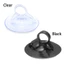 GAVESTO 10 CÁI Hút PVC Đồ dùng phòng tắm Móc che nắng ô tô