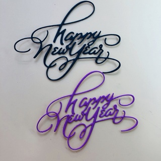 Tình Yêu * Chúc Mừng Năm Mới Cắt Kim Loại Chết Stencil Thêu Sò DIY Album Tem Dập Nổi