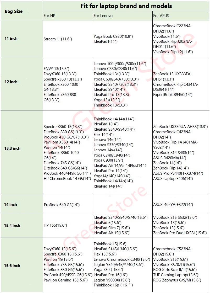 Túi Da Đựng laptop Sức Chứa Lớn Cho tablet / notebook / computer 13 ...