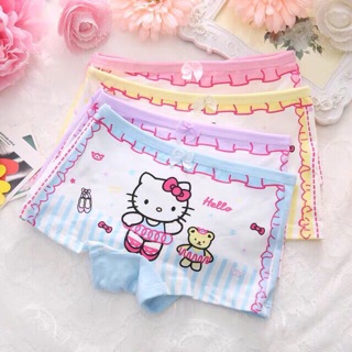 [RẺ SỐ 1] Quần chip đùi cho bé gái in hình siêu đáng yêu, đáy quần 2 lớp - HÀNG HOẠI 1
