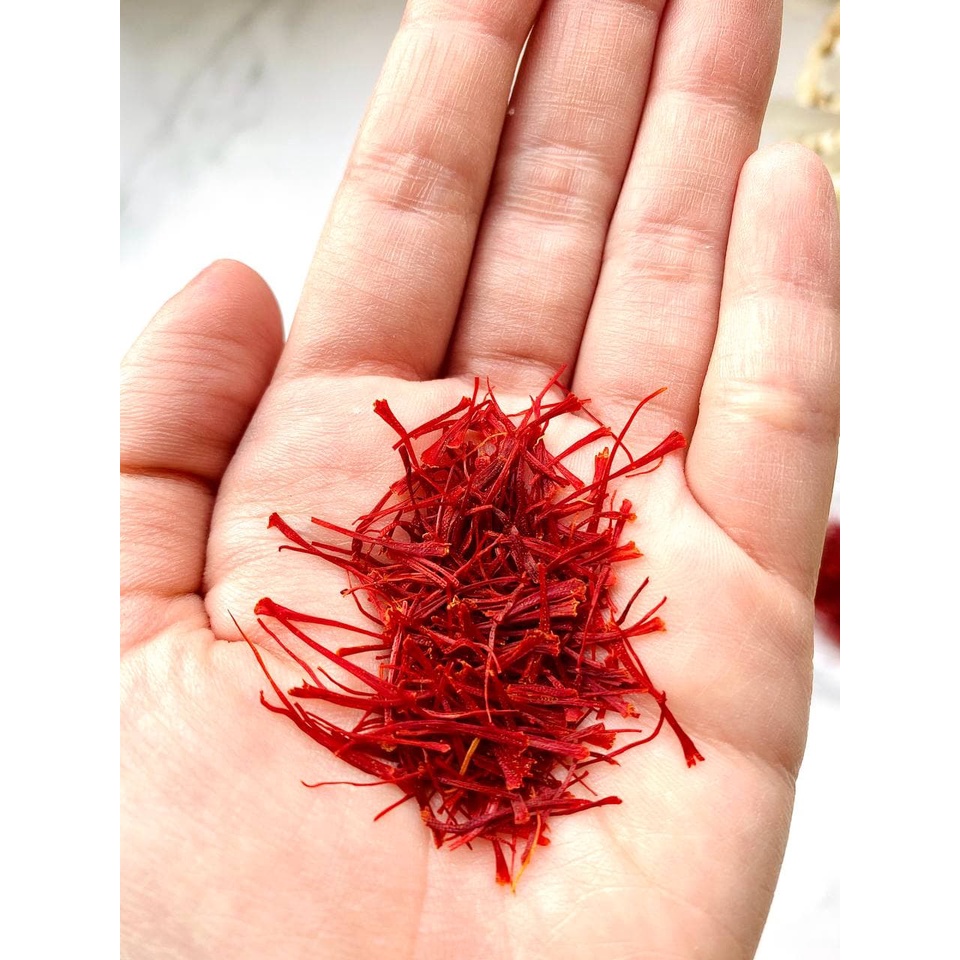 Nhụy hoa nghệ tây Saffron Iran 2Gr loại gãy