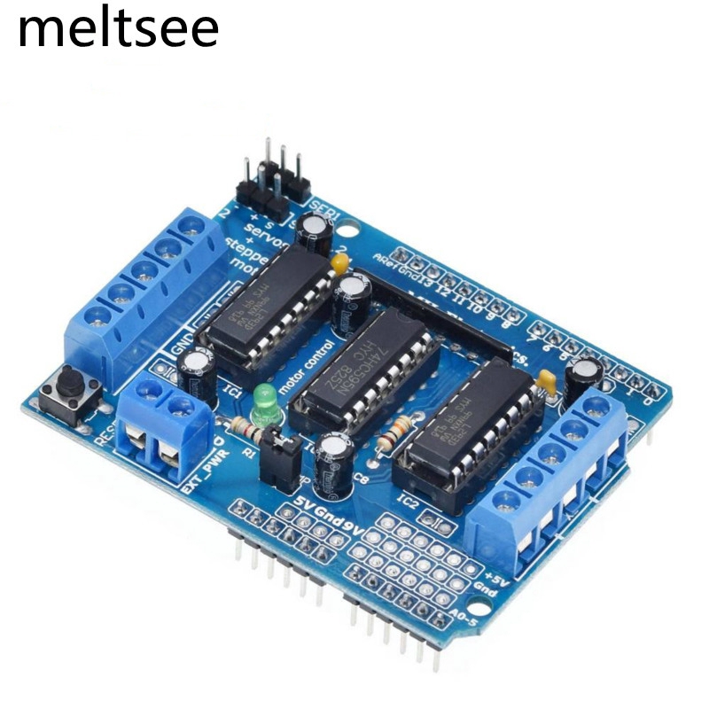 Module điều khiển động cơ L293D dành cho Arduino Duemilanove | Shopee ...