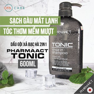 Dầu Gội Xả 2in1 PharmaAct Tonic & PharmaAct Super Extra Cool Body Soap
