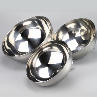 Nắp đậy thức ăn hình tròn chất liệu thép không gỉ chống dầu 20/ 24/ 26/ 28cm