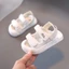 dép chống vấp bé trai, bé gái có quai ngang dán, kiểu dáng thể thao 2106