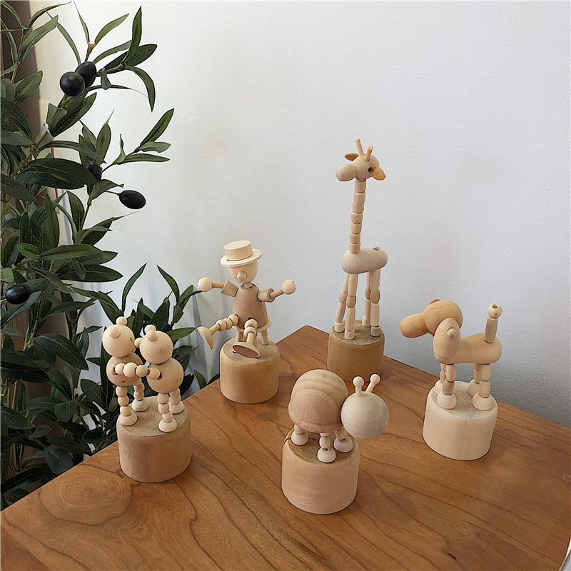 Đồ chơi con rối gỗ thủ công sáng tạo | Shopee Việt Nam