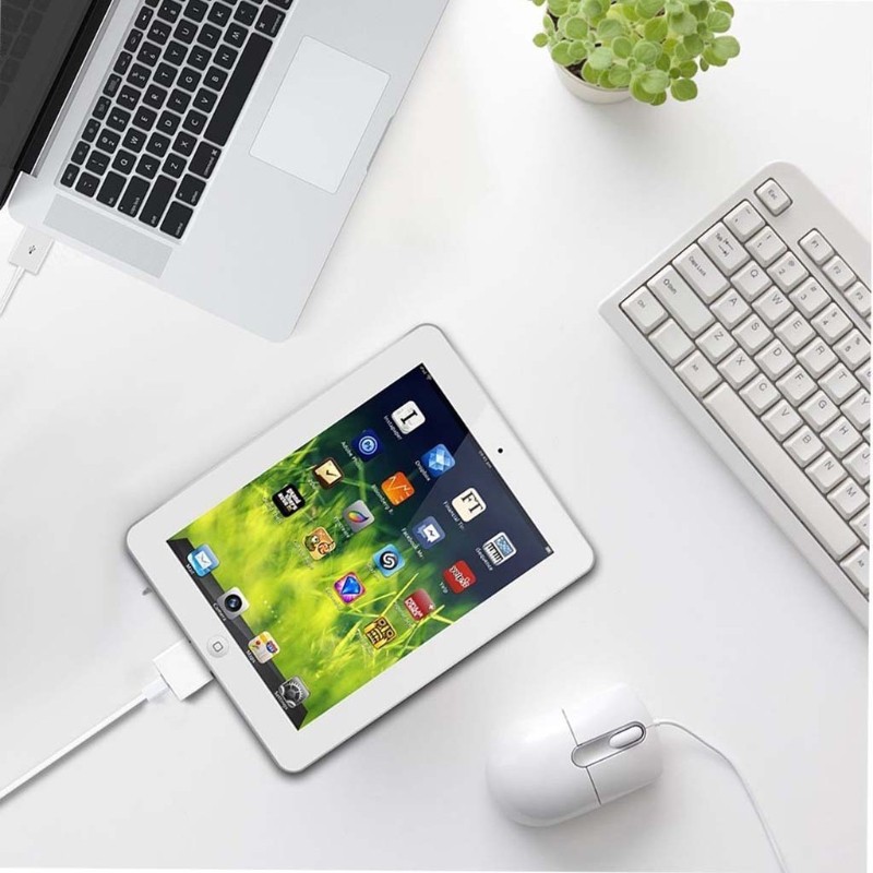 Bộ Chuyển Đổi Nam 8pin Nữ Sang 30pin Cho iPhone4 4S iPad2 3 iPad Touch3 4