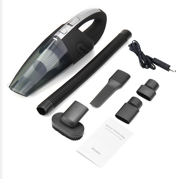 Máy hút bụi cầm tay R.6053 120W lực hút 6000mpa nhỏ gọn pin sạc tiện lợi