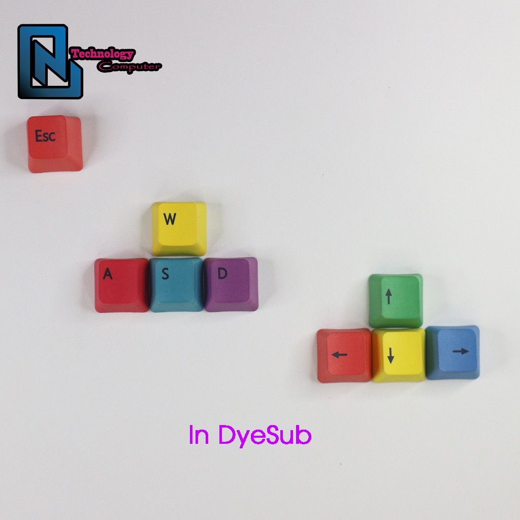 Keycap PBT Lẻ AWSD ESC Mũi Tên Kiểu OEM Dành Cho Bàn Phím Cơ Thích Hợp ...