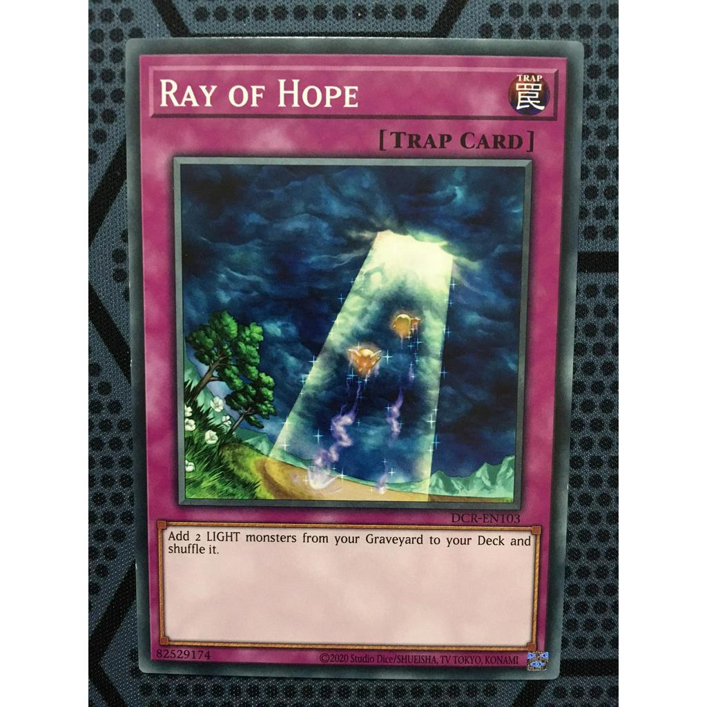 Bài yugioh thời đầu duel monster - Ray of Hope - DCR-EN103 - Common ...